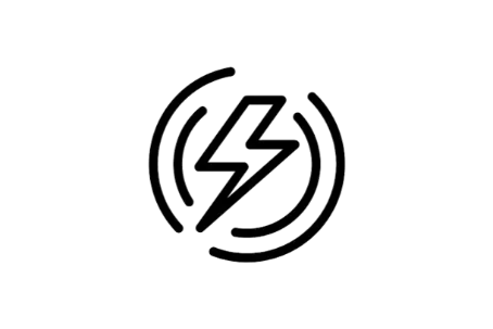 Icon representing energy and stamina