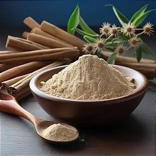 Ashwagandha root and powder